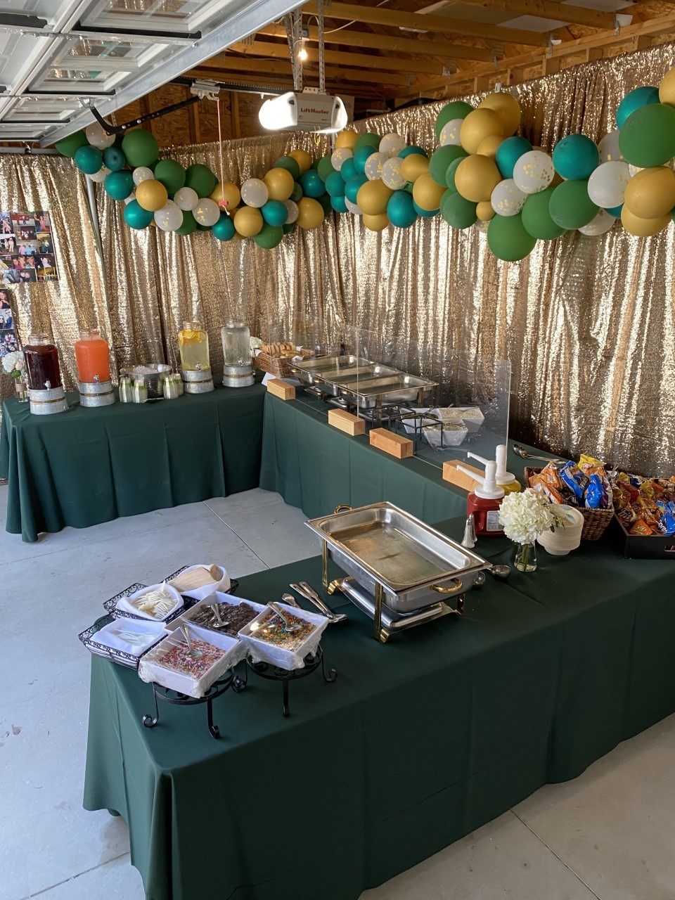 graduation party catering food 