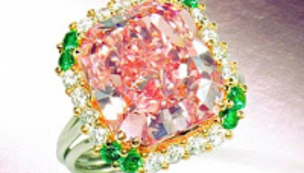 Pink+Diamond+Engagement+Ring+with+green+and+white+baguettes.jpg