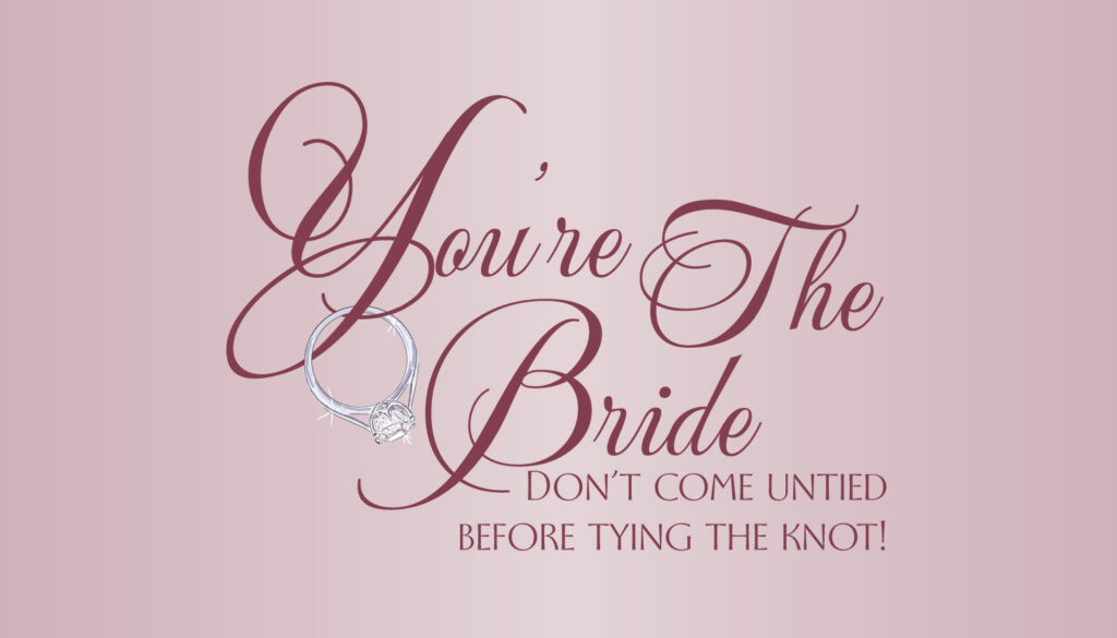 You're The Bride Logo Detroit wedding planner