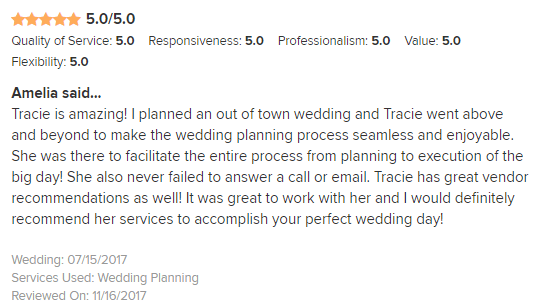 wedding wire review
