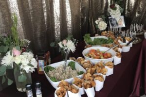 graduation party catering buffet