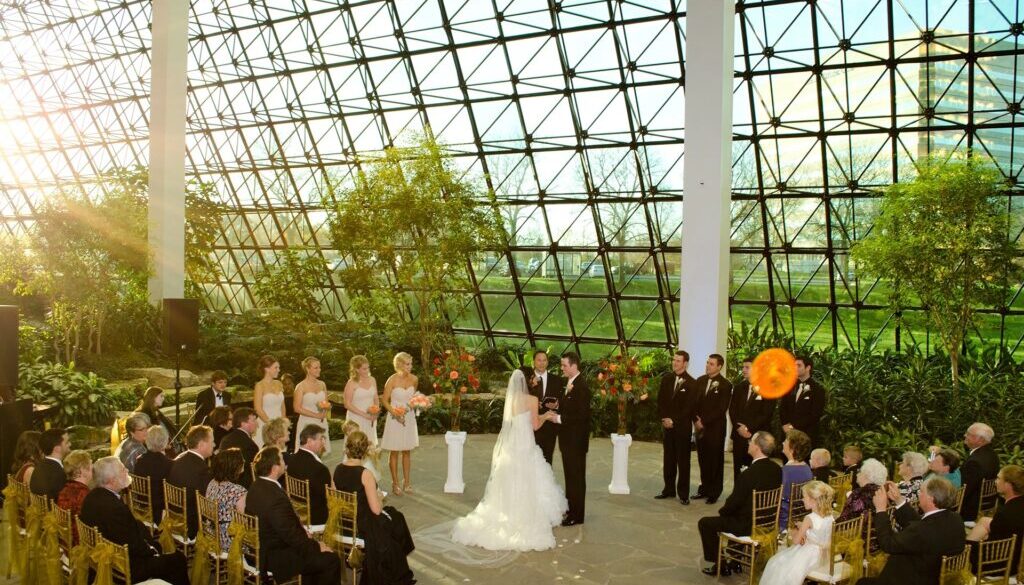 skyline club atrium wedding southfield