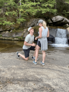 you're the bride engagement proposal couple