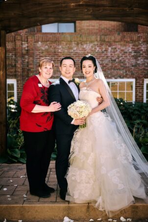 Detroit Certified Wedding Planner with bride