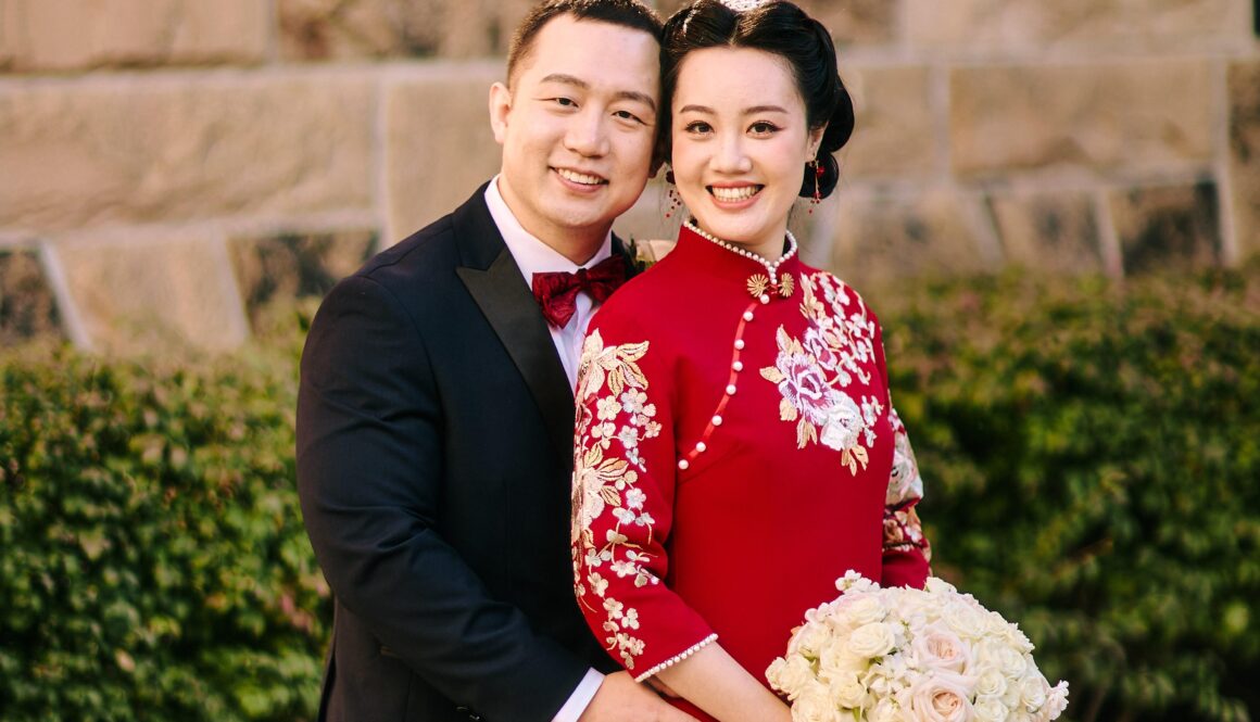 you're the bride chinese wedding couple