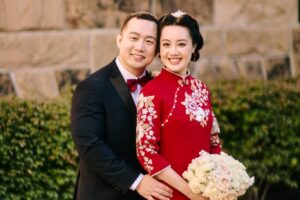 you're the bride chinese wedding couple