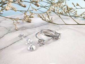 eco friendly wedding diamond rings