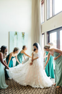 Full-service wedding planning saint johns resort bride