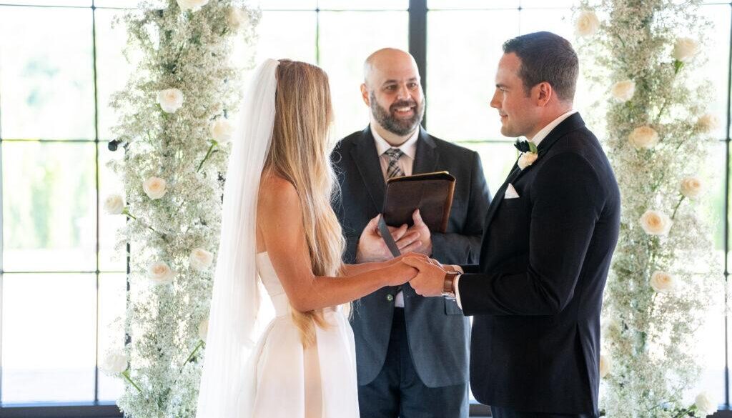 perfect wedding celebrant st johns resort