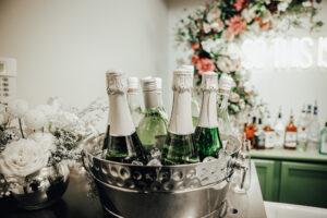 champagne bottles 