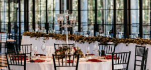 Shepherd's Hollow wedding reception