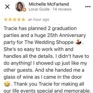 wedding shoppe review you're the bride detroit corporate event planner 