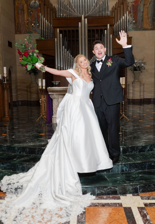 st. john's wedding couple