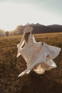 bohemian bridal style 